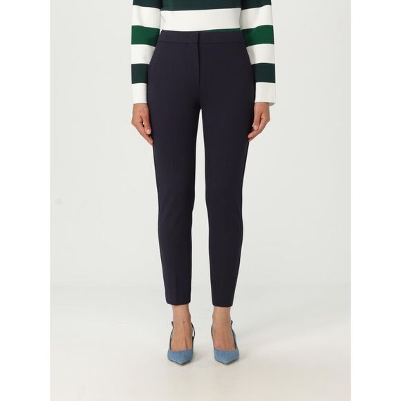 Max Mara Pants Woman Navy